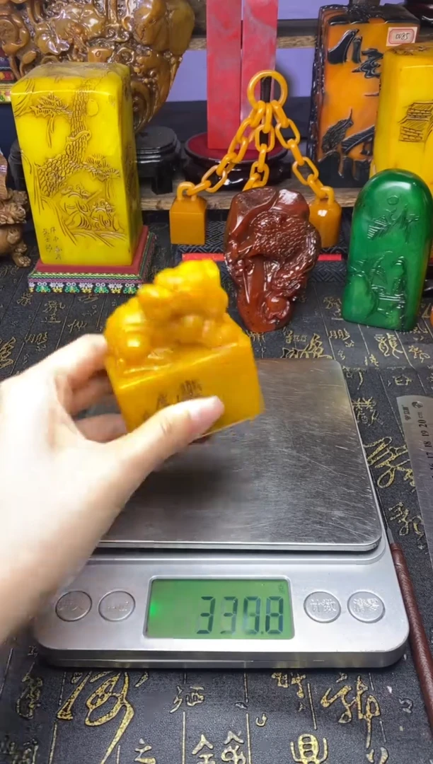 寿山石印石纯天然篆刻石料