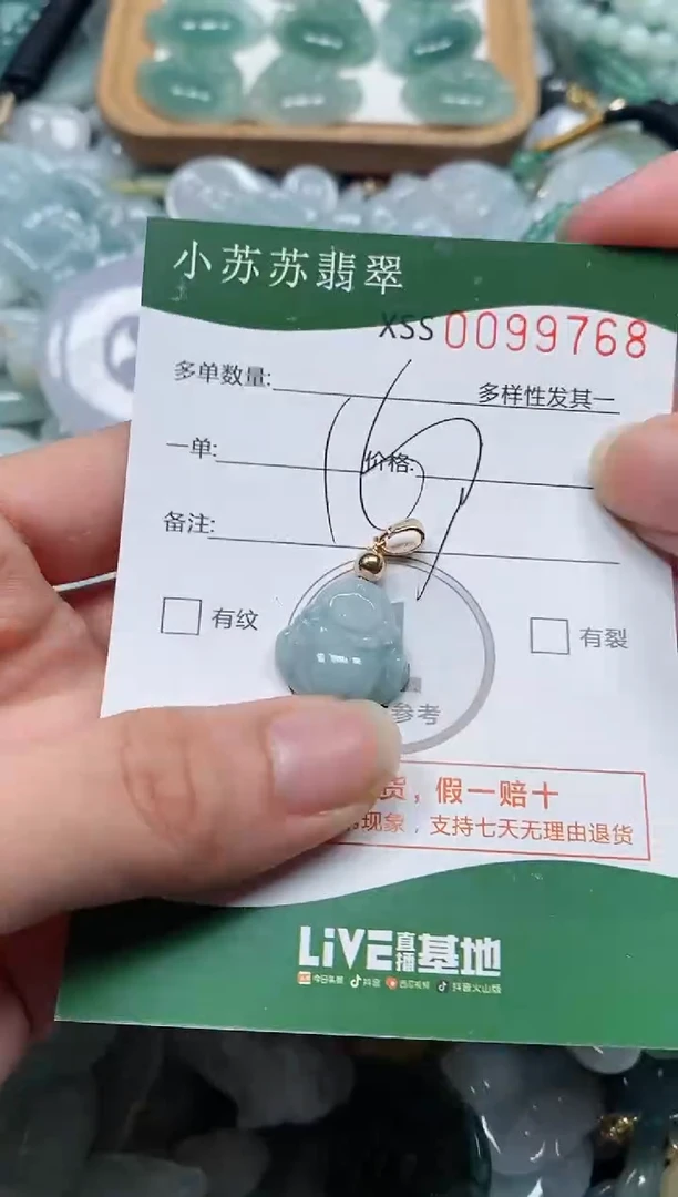 【闪购商品】翡翠颈饰未镶嵌闪购商品0099768