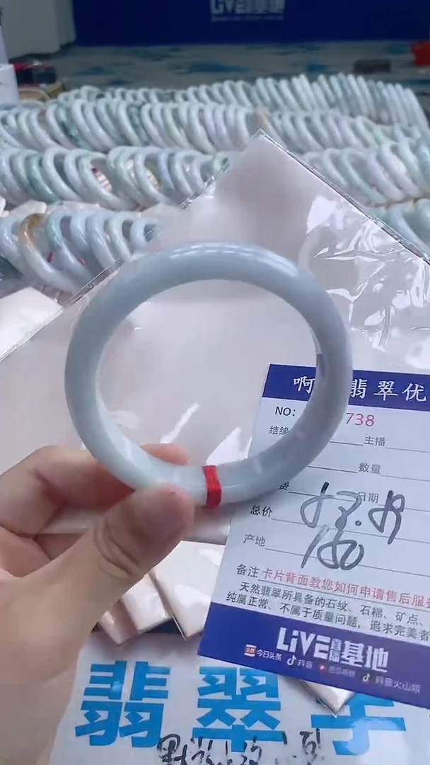 翡翠手镯未镶嵌5738