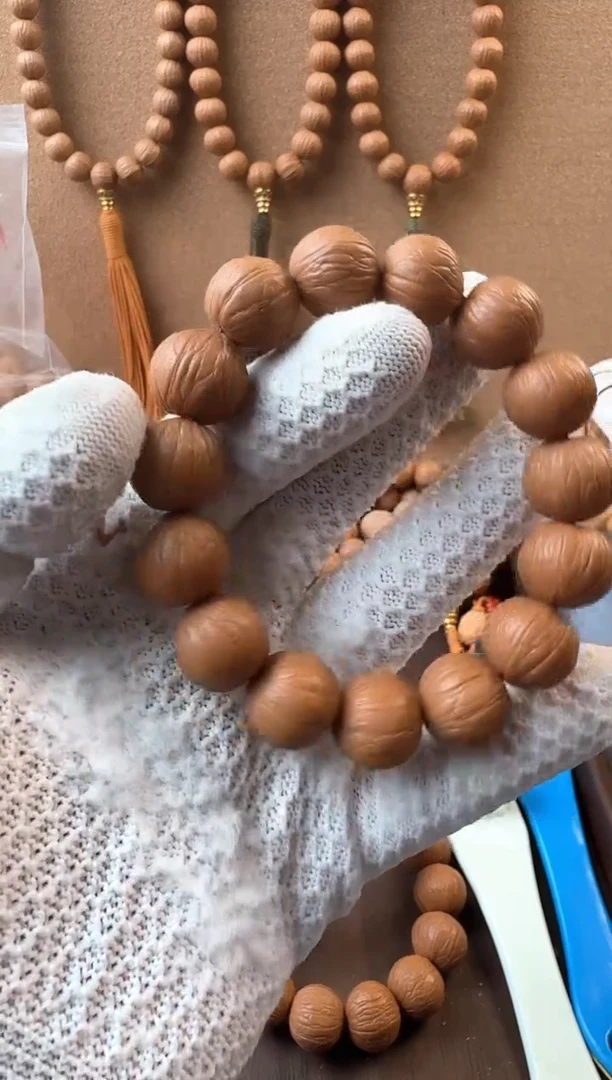 文玩核桃手串胖子猴头【0.3聚宝盆17+】1