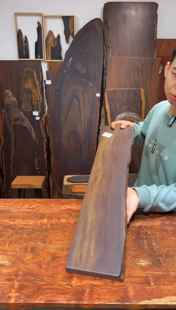 风车木（黑檀木）尺寸71*14*2.5编号416