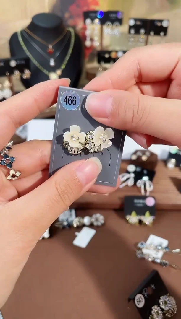 铜合金合成立方氧化锆925银萱466