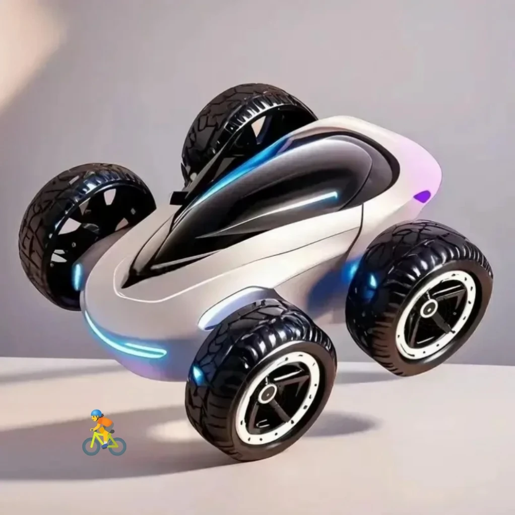 新品爆款翻滚特技车惯性耐摔趣味玩具车新款儿童礼物玩具翻滚碰撞