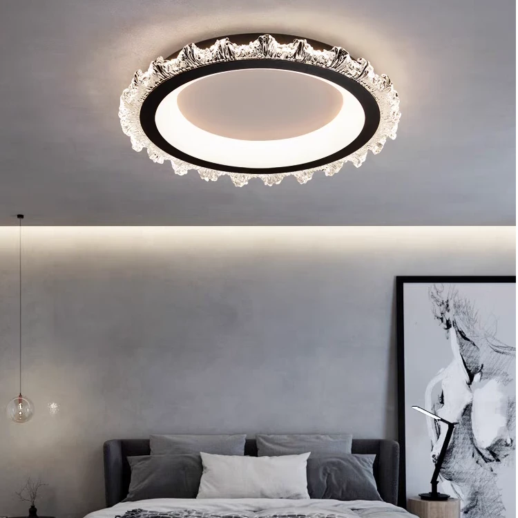 吸顶灯全光谱护眼卧室灯大气家用智能主卧室房间灯轻奢高级感灯具