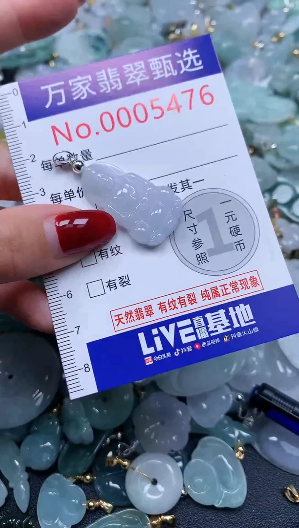 颈饰未镶嵌翡翠5476