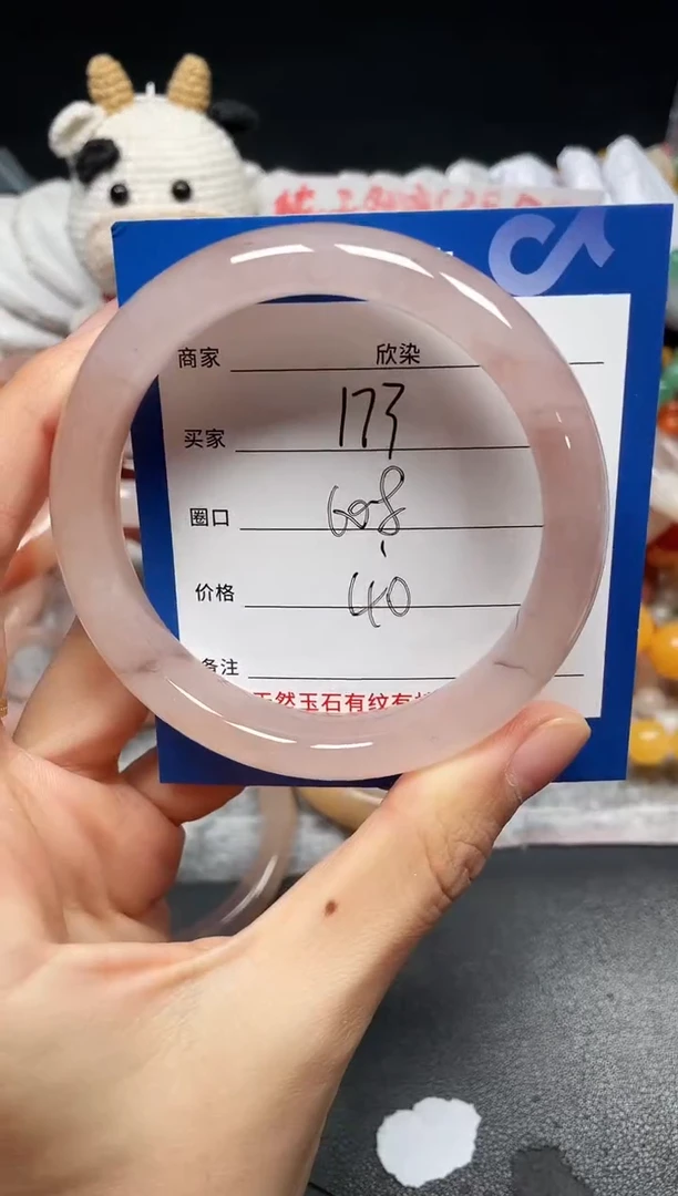 未镶嵌手镯石英质玉173