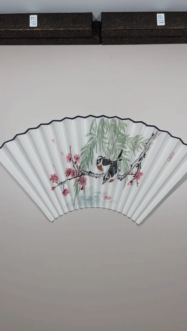 扇子18方20排口师韵扇面