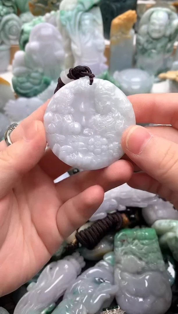 吊坠(不含链)未镶嵌翡翠1