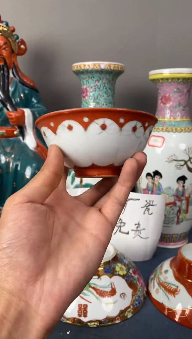 摆件陶567老厂瓷微瑕慎拍（已开价）