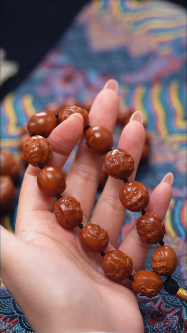 手串/手链橄榄核宿***。罗汉