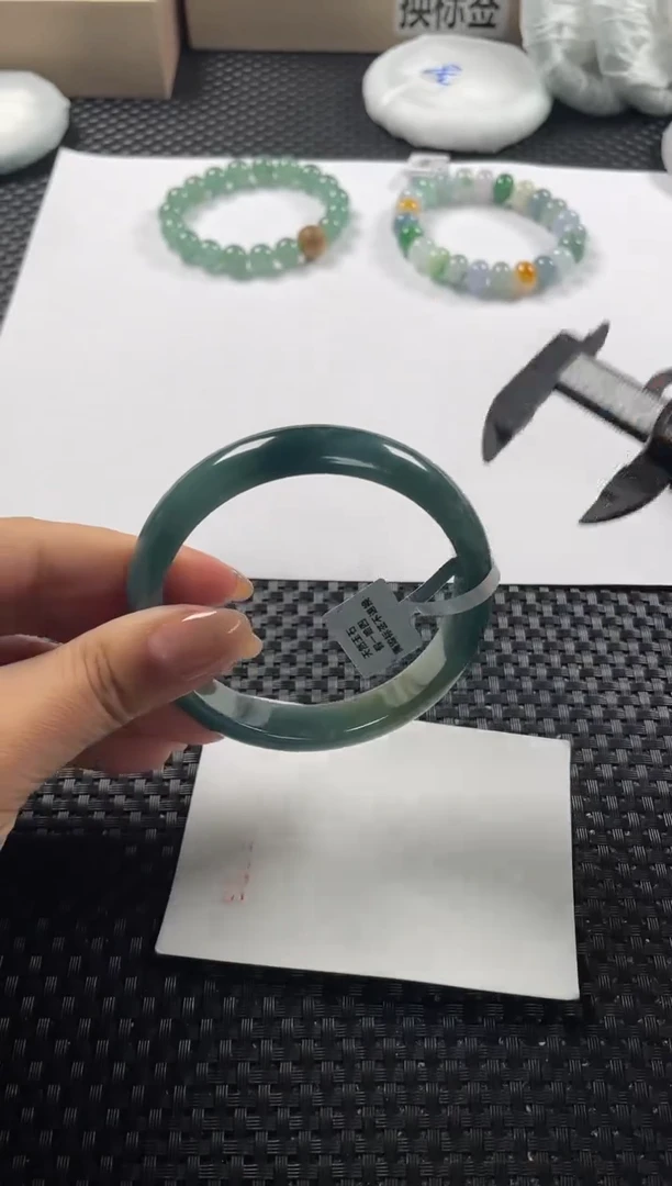 未镶嵌手镯翡翠基地发货H 9472 60+