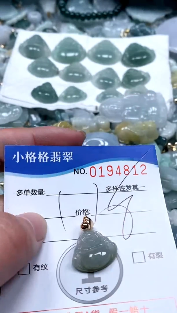 【闪购商品】翡翠颈饰未镶嵌闪购商品0194812