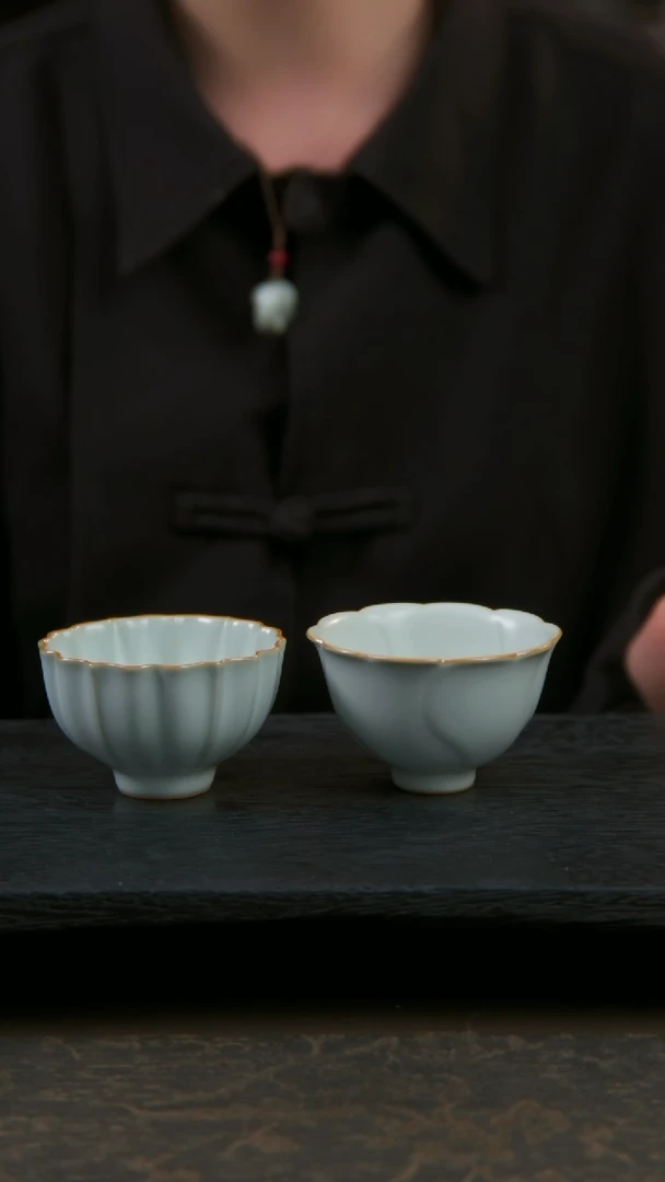 【闪购商品】杯晴云对杯（开片不开片可选，默认开片）