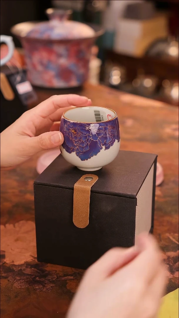 【闪购商品】陶瓷茶具（无礼盒无茶盘）@@A12043