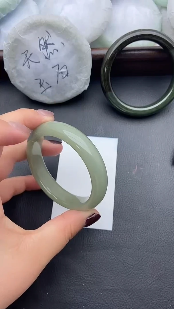 未镶嵌手镯石英质玉45+54/55