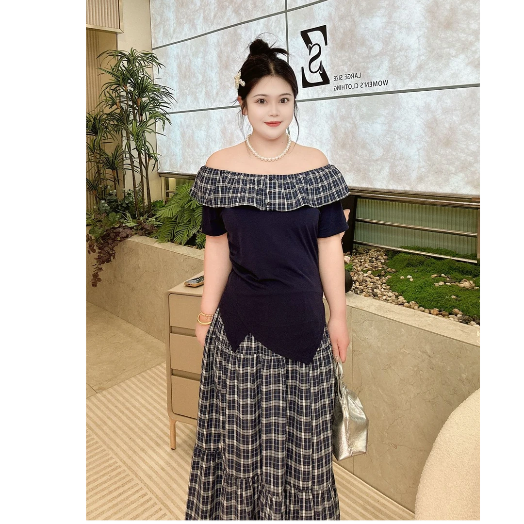 【张张定制】2025夏季新款休息时尚设计师套装两件套8192