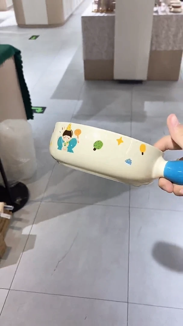陶瓷摩登主妇温暖小窝手把碗一个