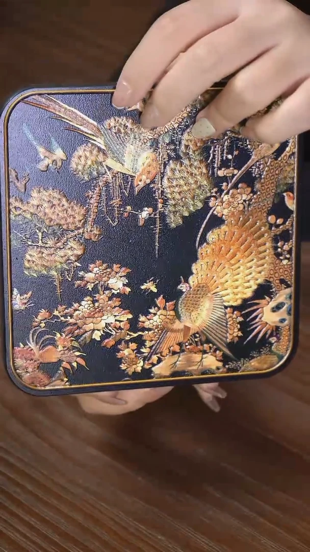 壹藏贰宝百鸟朝凤大垫子一片