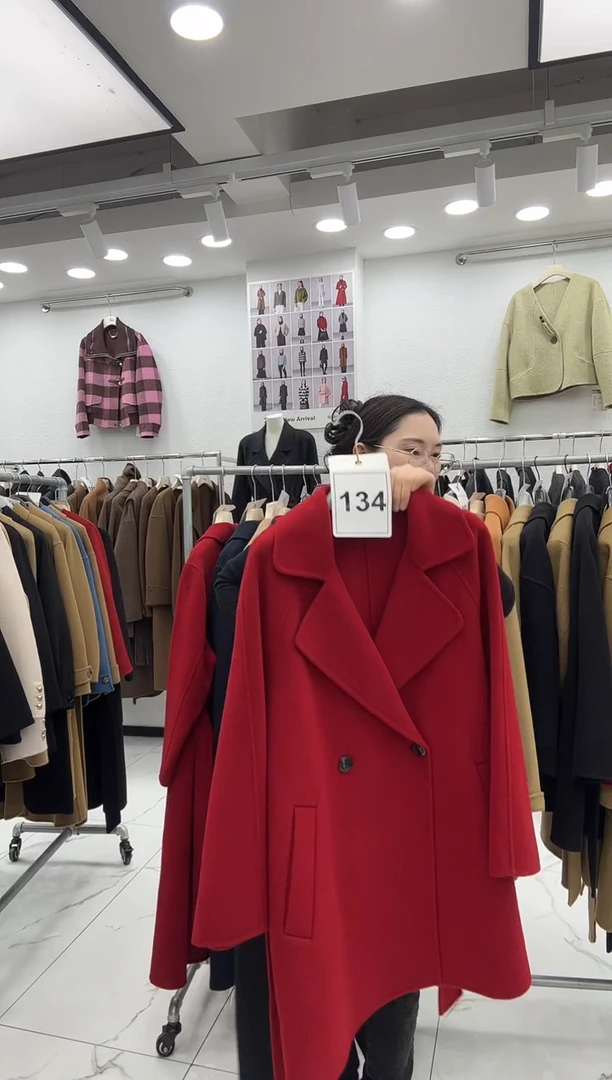 秋冬福利羊毛外套编码134