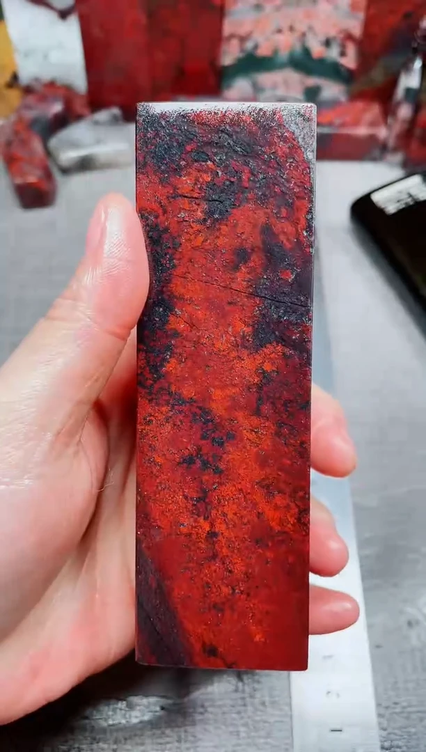 桂林鸡血玉素章--18