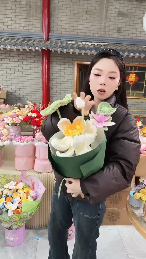 非遗手工定制花束，孤品清仓！！