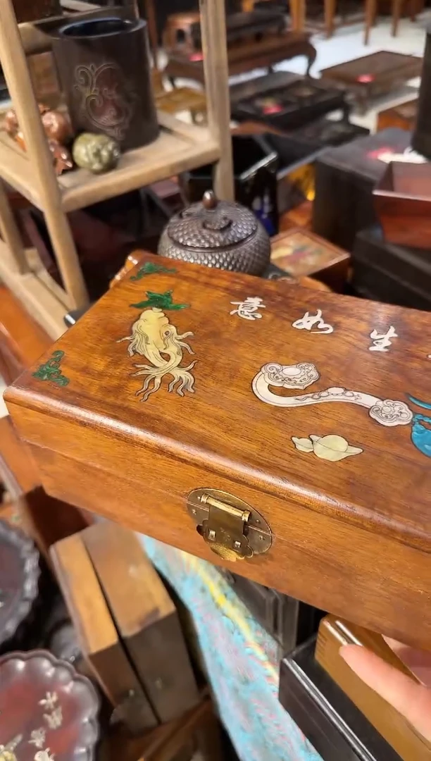 【闪购商品】木木艺人生如意大翻盖盒128.8888