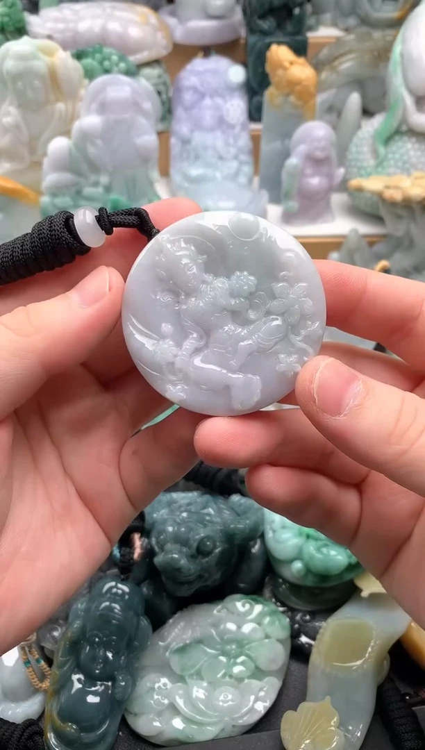 吊坠(不含链)未镶嵌翡翠1