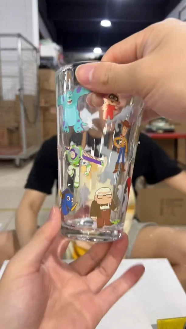 瓷片皮克斯合集玻璃杯