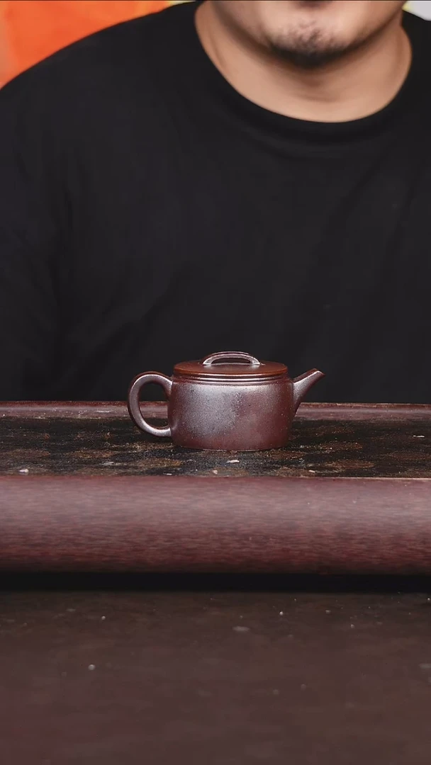 茶壶紫砂柴烧 壶