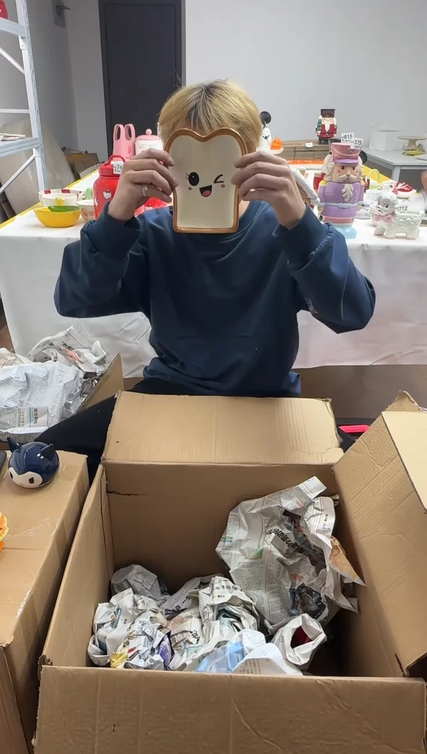 手工艺品琉璃满25包邮 微瑕陶瓷 不退不换