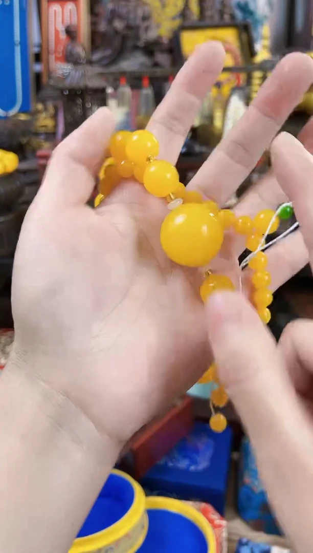 【闪购商品】蜜蜡手链未镶嵌【闪购商品闪购商品】