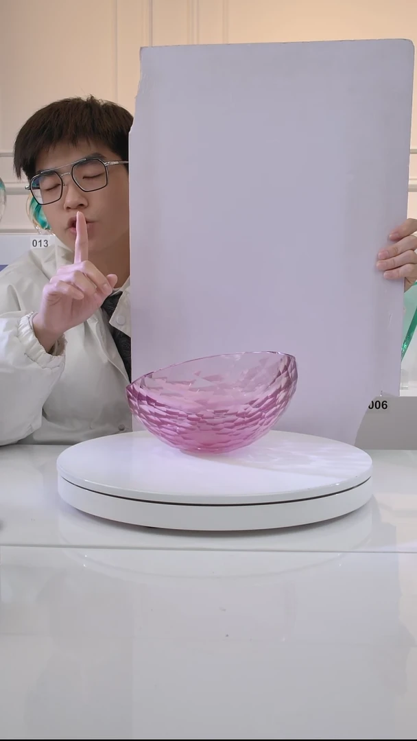 王****✨金红颜色水晶果盘