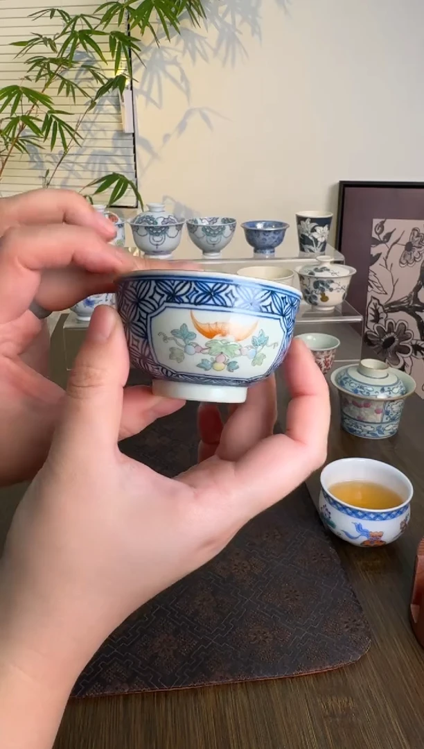 【闪购商品】景德镇手绘茶杯茶杯