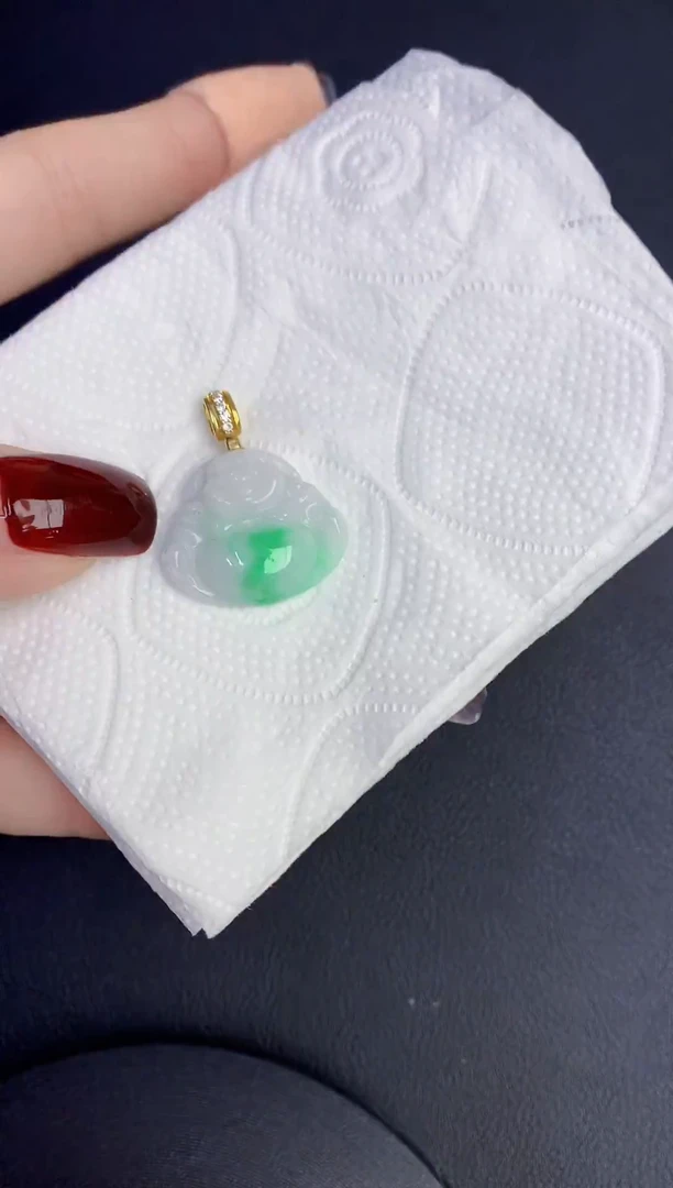 颈饰未镶嵌翡翠缅甸天然翡翠A货