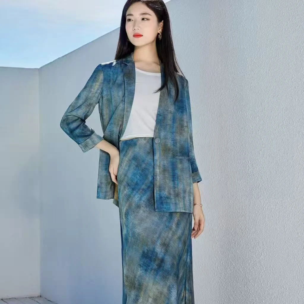 意大利进口纱线优雅套裙