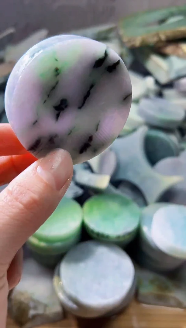 裸石翡翠天然翡翠A货余 南 819