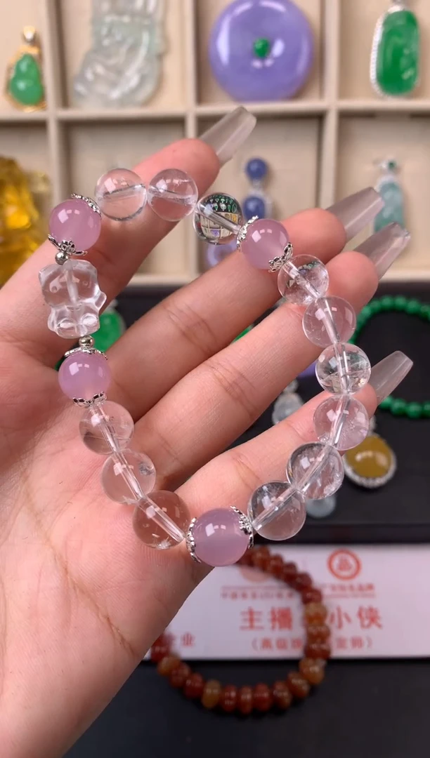 未镶嵌手绳水晶手串