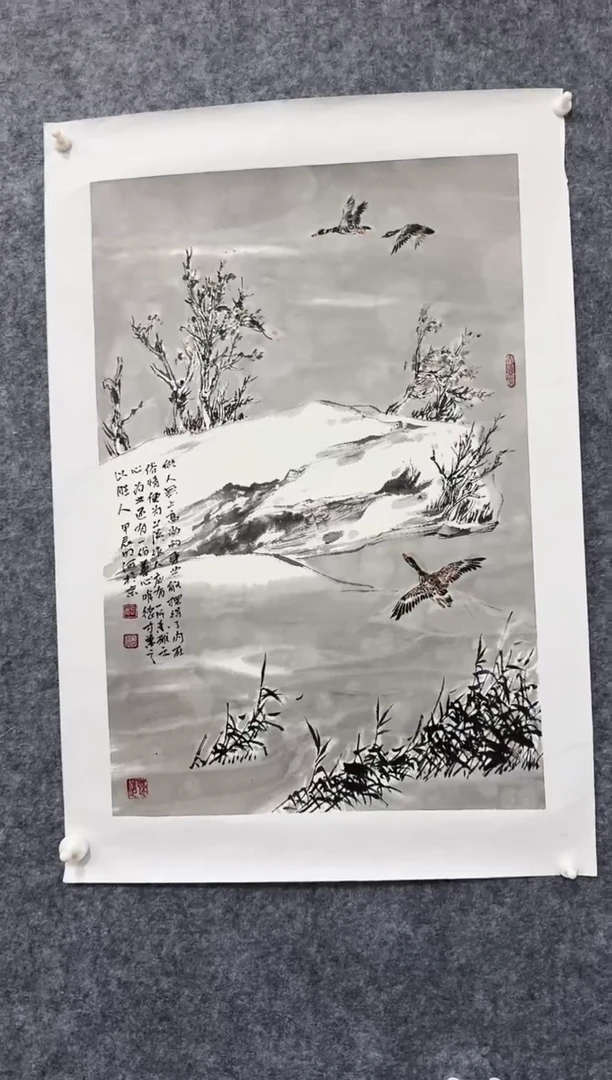 【闪购商品】国画绘画作品-2.7平尺