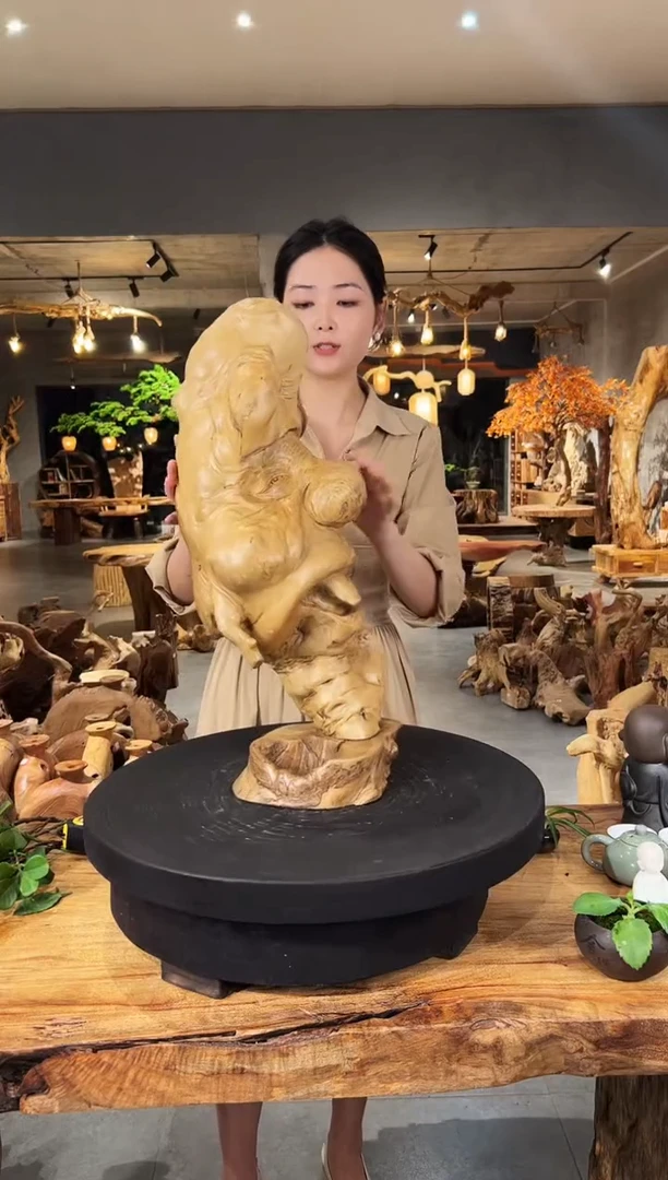木淘源世家艺术作品摆件