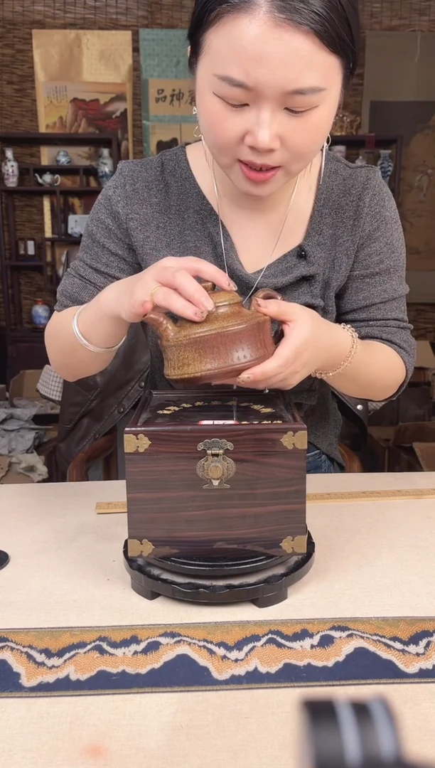 摆件瓷景德镇陶瓷摆件Y338带礼盒