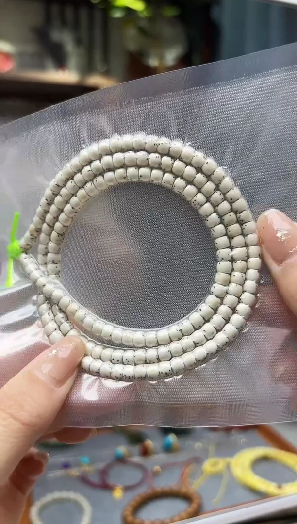 吊坠星月菩提星月菩提直切长串5*4mmDS