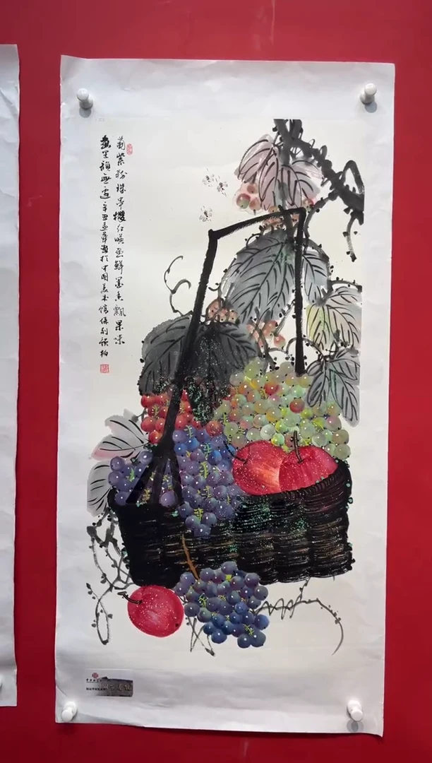 国画画家陆远华纯手绘原作