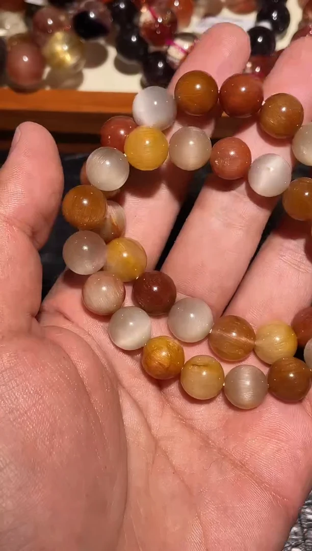 未镶嵌手链水晶兔毛单圈A11（多样性发其一）