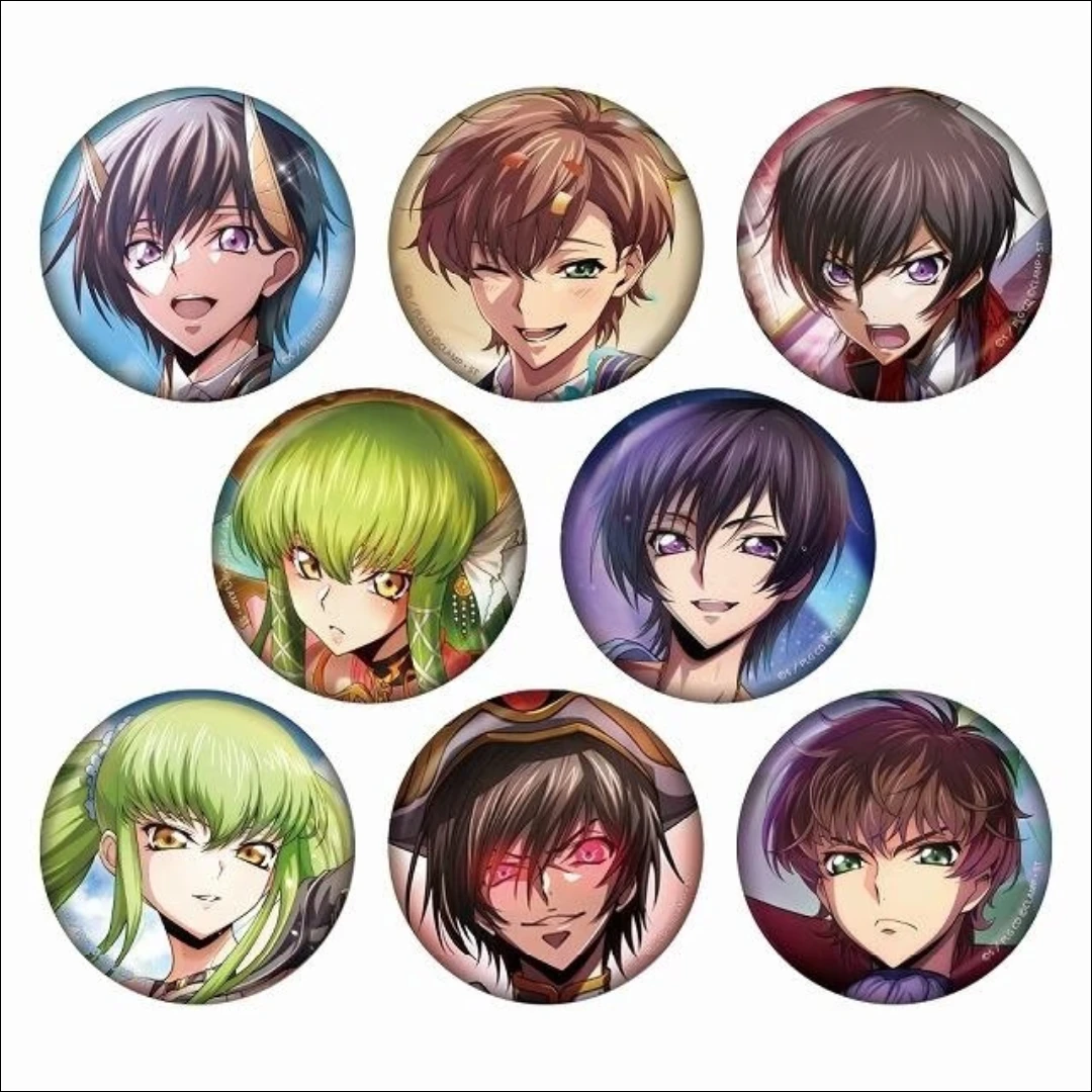 【日谷】反叛的鲁路修三周年系列吧唧徽章透卡（代拆不退换