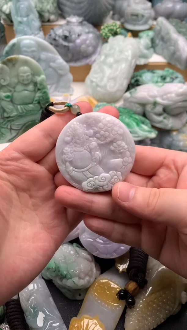 吊坠(不含链)未镶嵌翡翠1