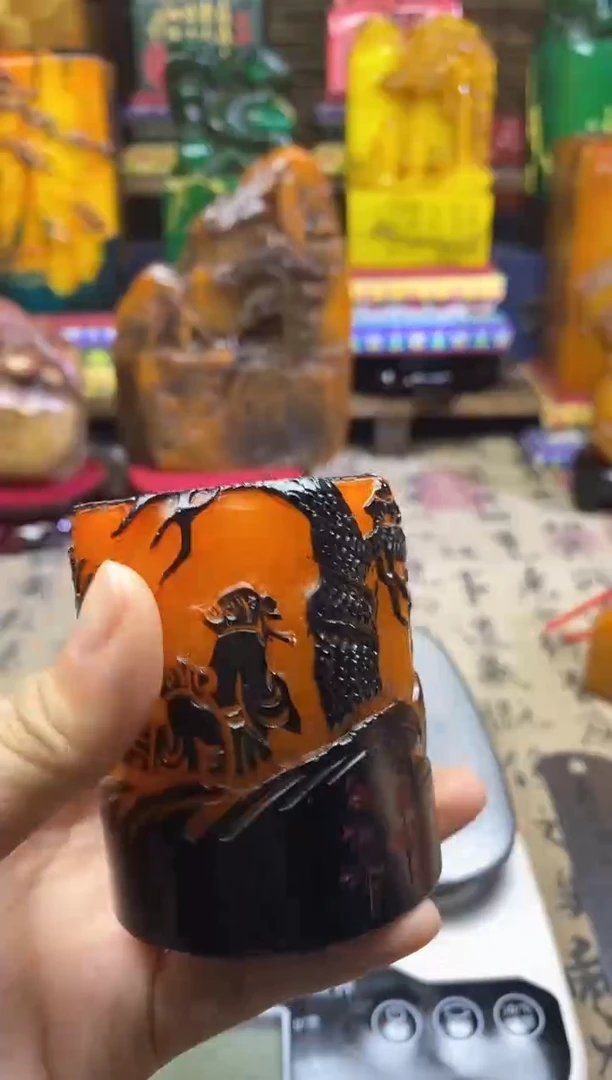 寿山石印石纯天然篆刻石料