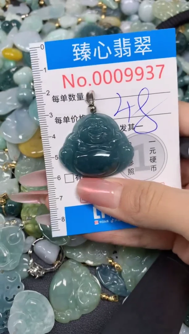 【闪购商品】翡翠颈饰未镶嵌含绳0009937