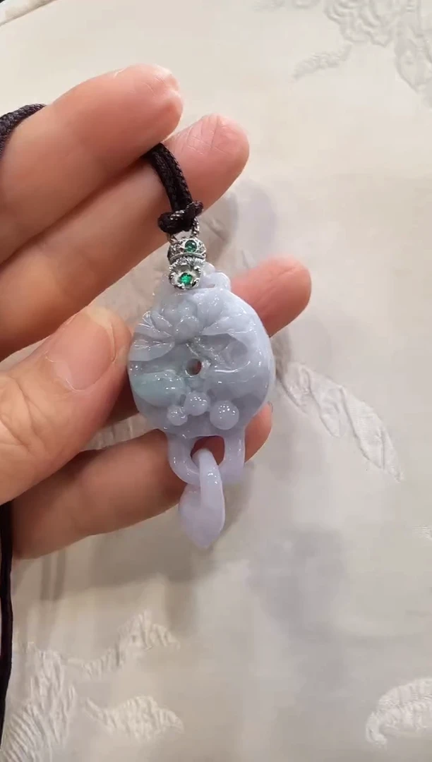 颈饰未镶嵌翡翠国风