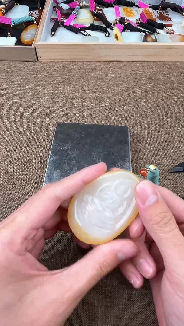 颈饰未镶嵌和田玉12.14AL多样性拍一发一33