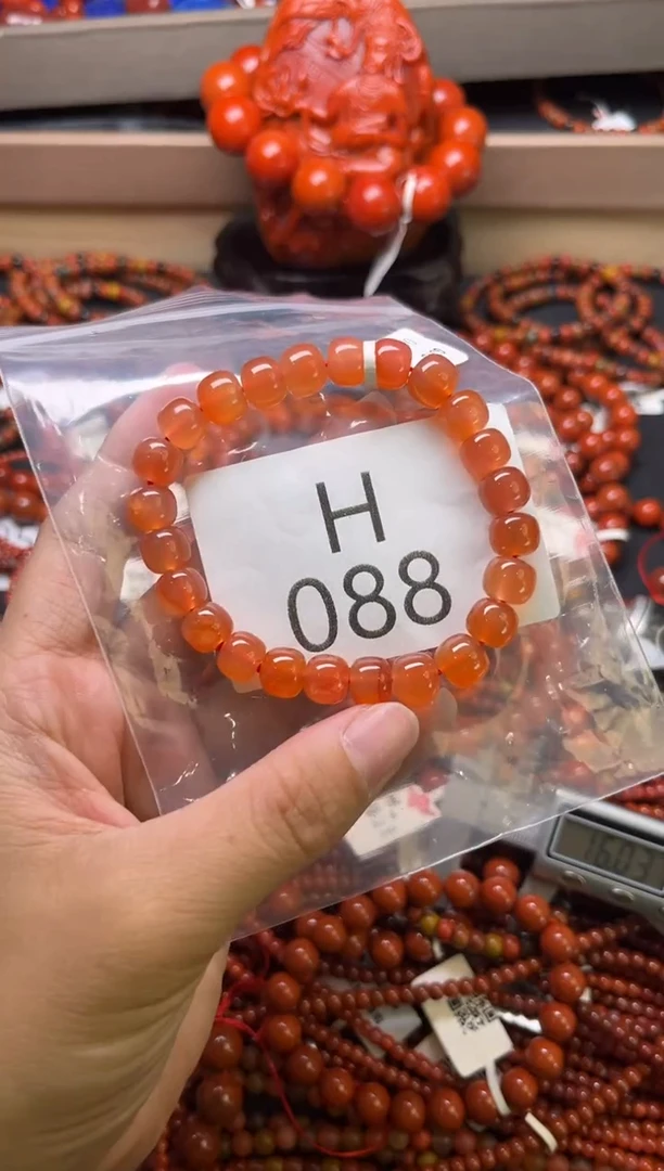 未镶嵌南红玛瑙珠宝奇石H088-8